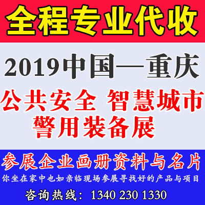 2019中国（重庆）智慧城市、社会公共安全**装备暨“雪亮工程”应用博览会
