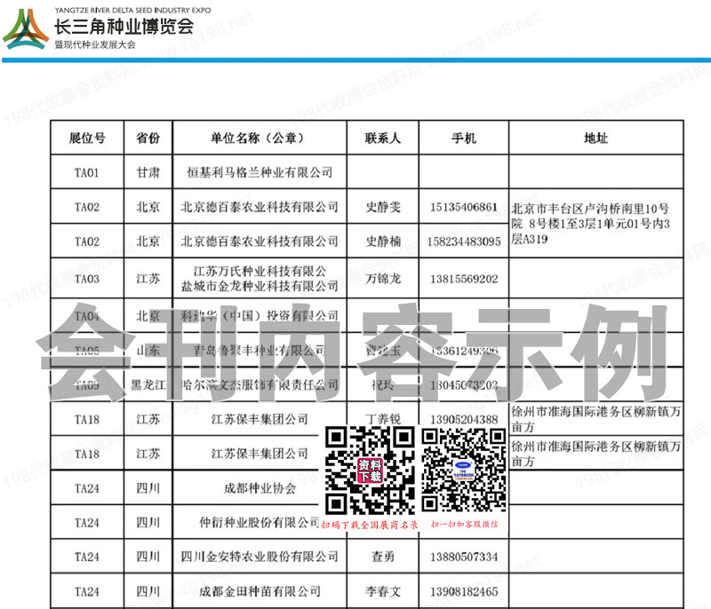 2021江苏长三角种业博览会暨现代种业发展大会会刊