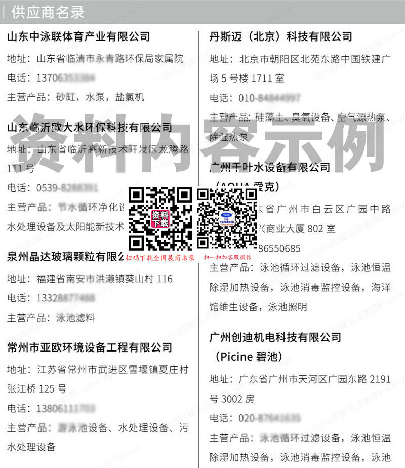 2024全国各城市最新泳池温泉SPA洗浴企业名录汇总【超1000家】