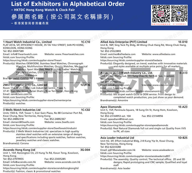 2025 香港钟表展
